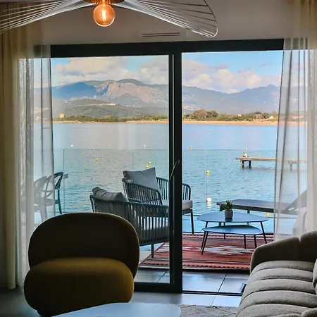 T2 Luxe Pieds Dans L'eau Porticcio *