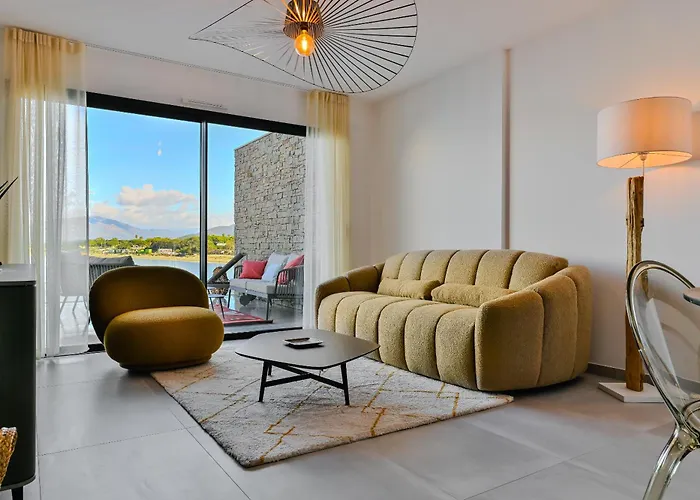 T2 Luxe Pieds Dans L'eau Porticcio Daire