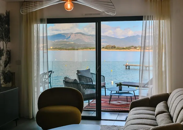 T2 Luxe Pieds Dans L'eau Porticcio *